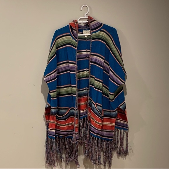 Denim & Supply RL Boho Poncho - Women’s Size Small - Picture 2 of 5